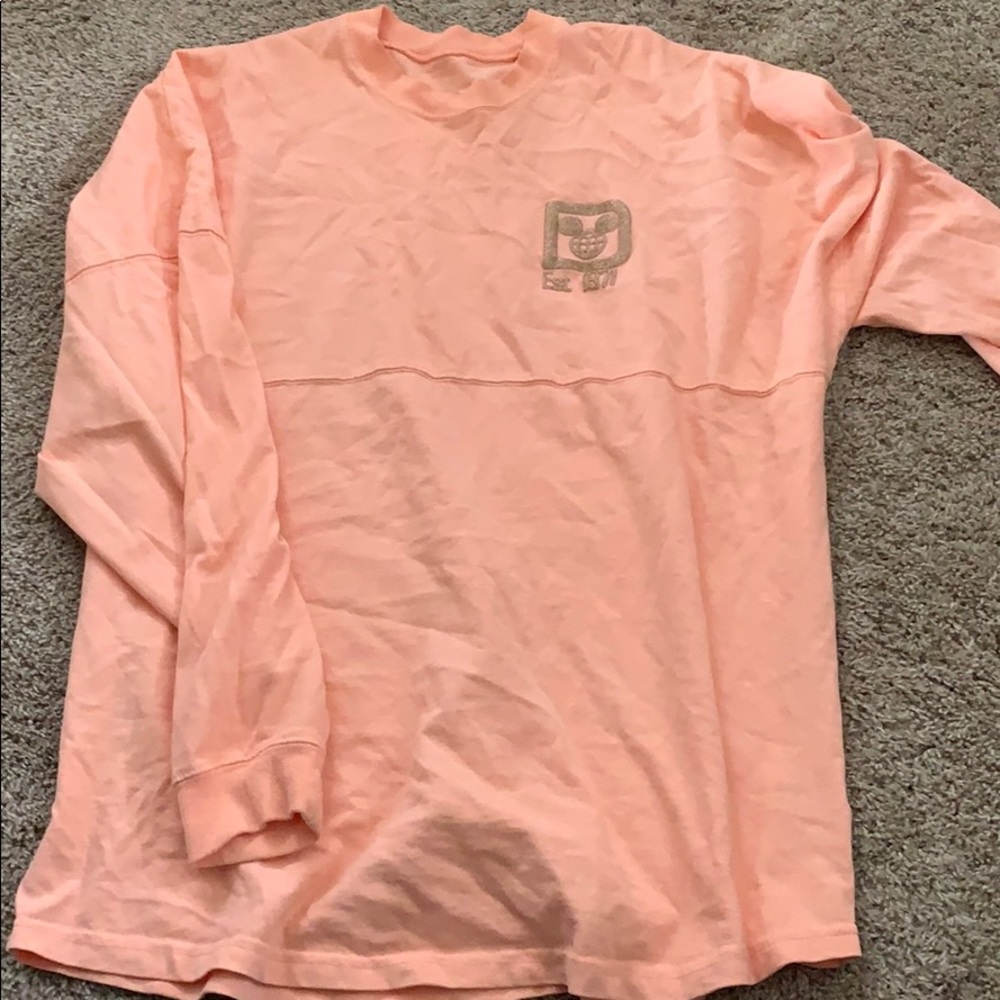 Disney world gold glitter shirt